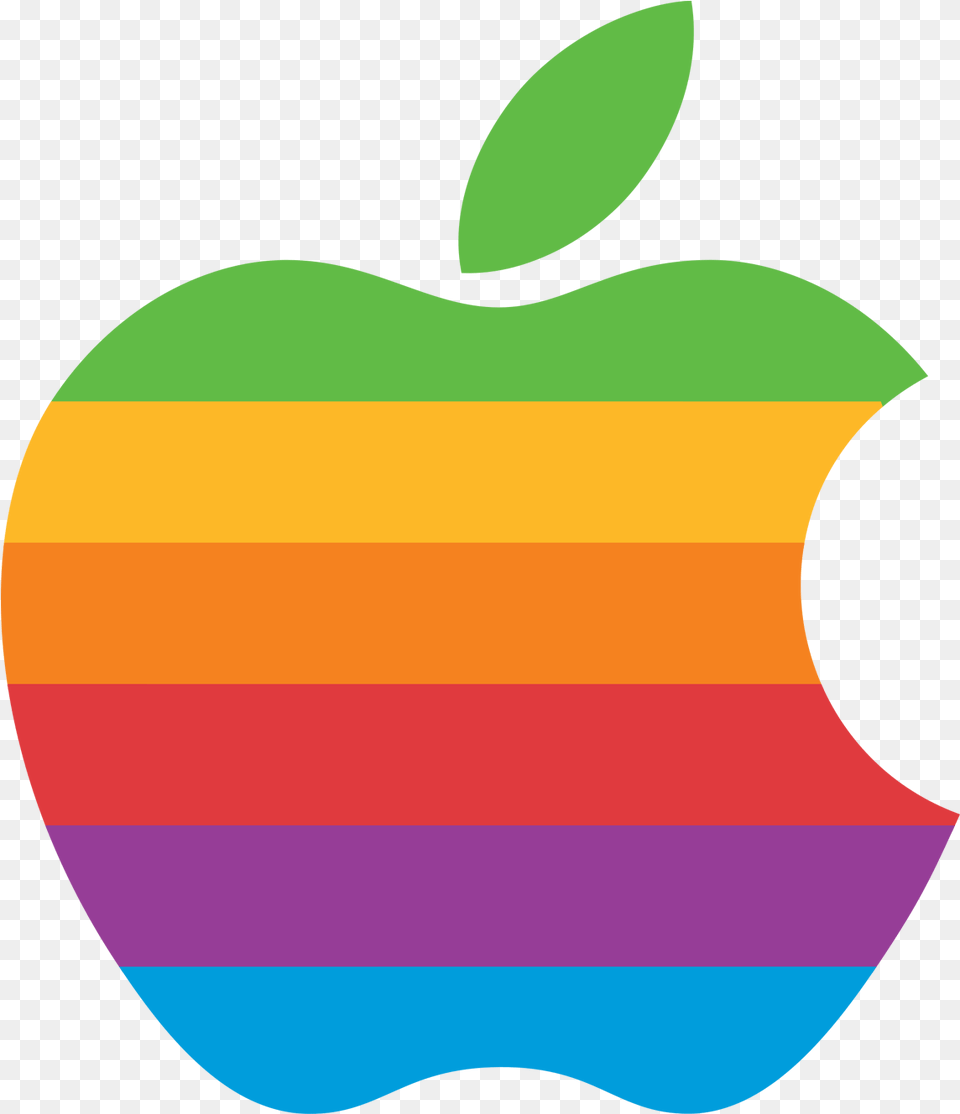 Apple Logo Transparent Background Rainbow Apple Logo, Food, Fruit, Plant, Produce Png