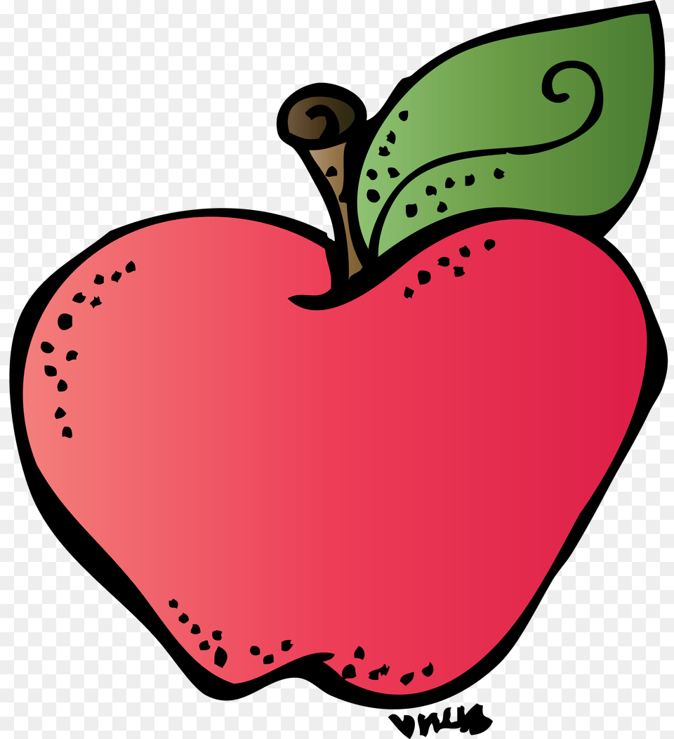 Apple Logo Transparent Transparent Background Melonheadz Clipart, Food, Fruit, Plant, Produce Png Image