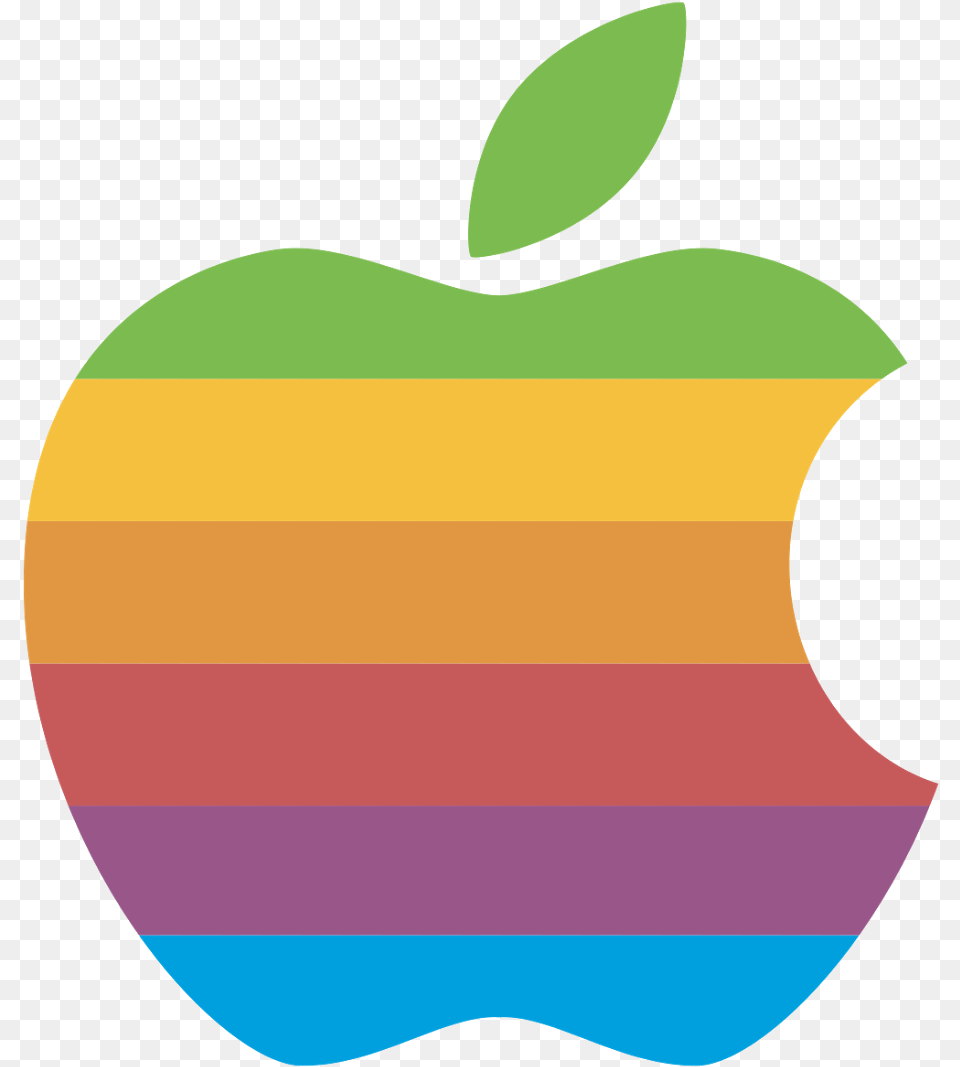 Apple Logo Vector Apple Six Colors Logo, Plant, Produce, Fruit, Food Free Png