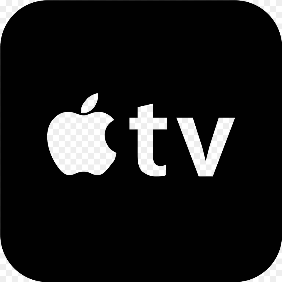 Apple Logo Wallpaper Icon Apple Tv, Gray Free Png Download