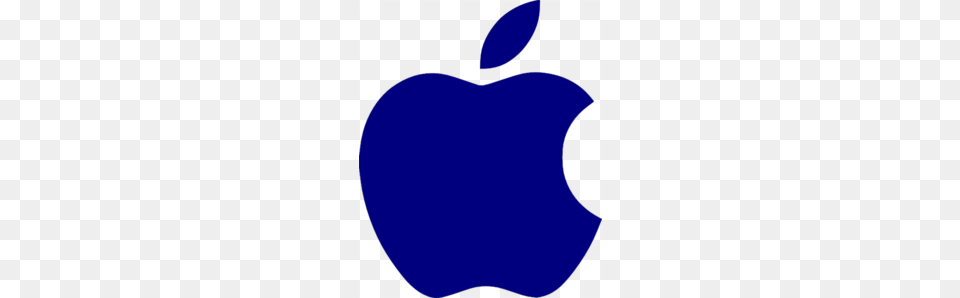 Apple Logo White Clip Art, Food, Fruit, Plant, Produce Free Png Download