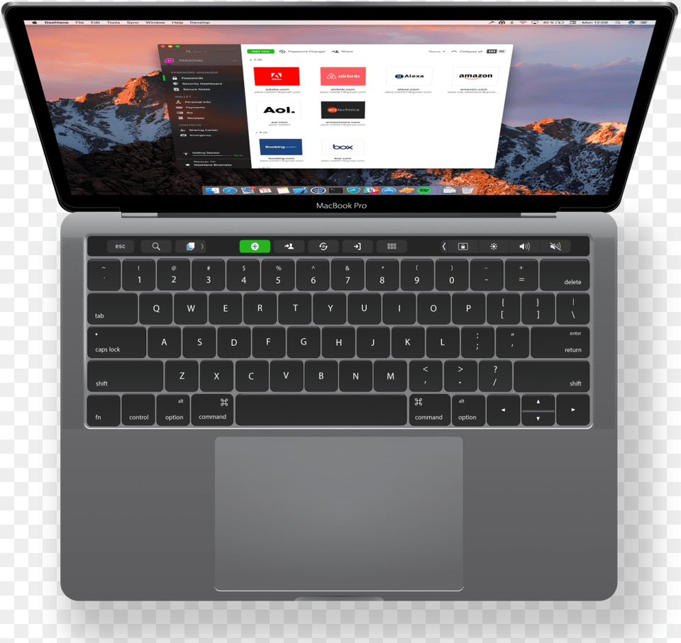 Apple Mac Book Image Logic Pro X Touch Bar, Computer, Electronics, Laptop, Pc Free Png