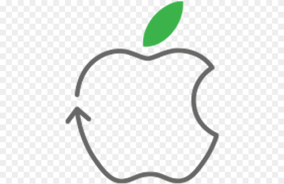 Apple Made Two Announcements About Its Environmental Apple Reciclaje Logo, Smoke Pipe Free Transparent Png