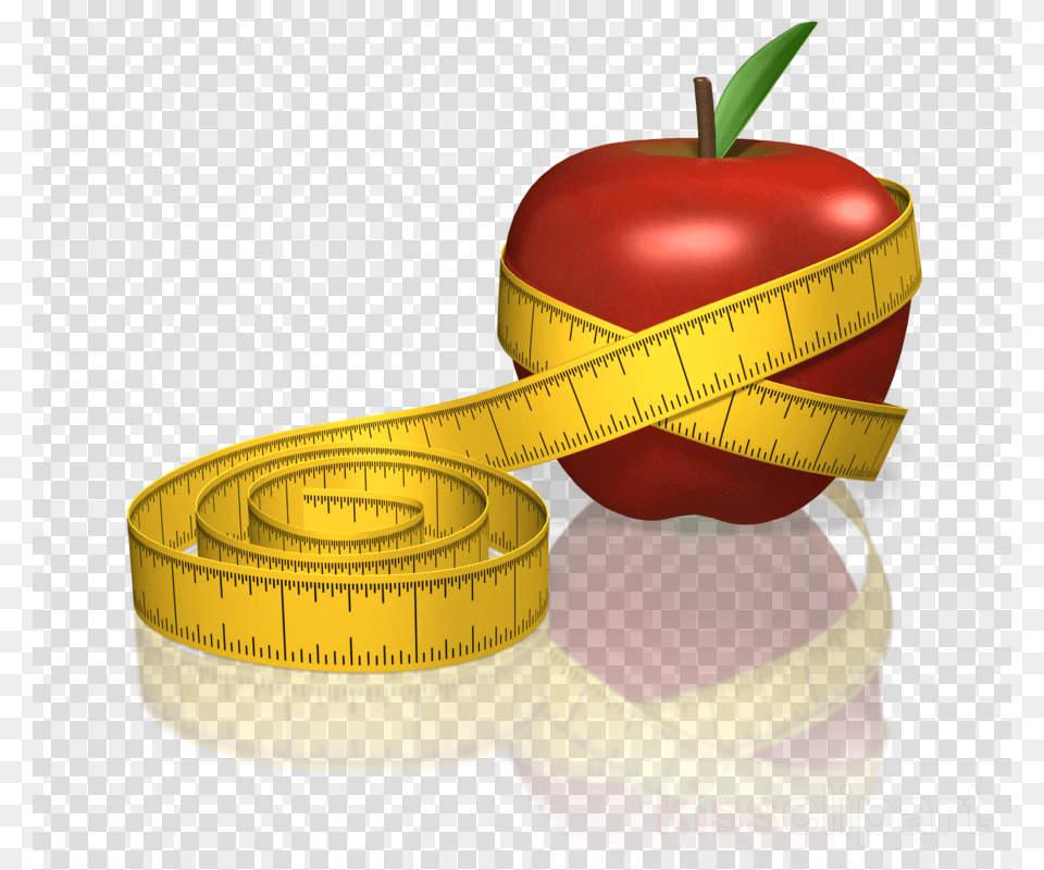 Apple Measuring Tape Cartoon, Chart, Plot, Food, Fruit Free Transparent Png