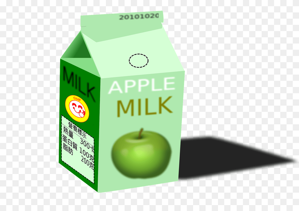 Apple Milk Clipart, Plant, Juice, Fruit, Food Png Image