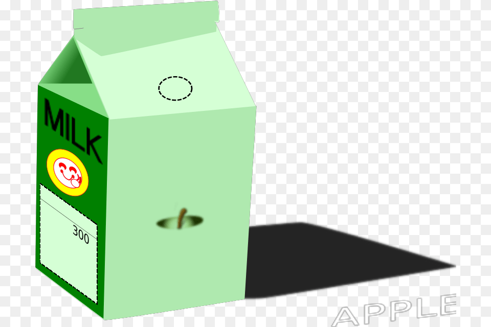 Apple Milk Svg Clip Arts Download Download Clip Art Box, Beverage, Cardboard, Carton Png