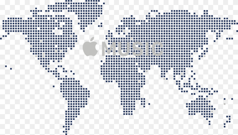 Apple Music Analytics Playlists U0026 Itunes Charts Soundcharts World Map With Borders Vector, Logo, Text, Adult, Art Png
