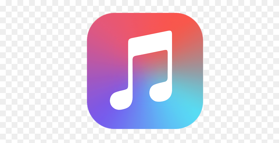 Apple Music Colored Thumbnail, Sign, Symbol, Text Png Image