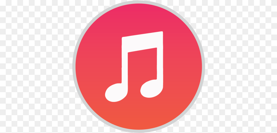 Apple Music To Include Social Network Tools For Artists Blue Music Logo, Sign, Symbol, Disk, Road Sign Free Png Download