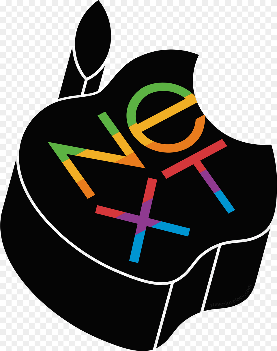 Apple Next Logo Mashup Next Computer Logo, Light Png