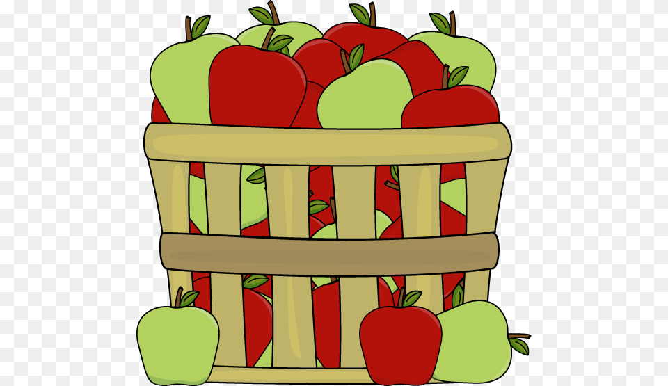 Apple Orchard Clip Art Border, Food, Fruit, Plant, Produce Free Png Download