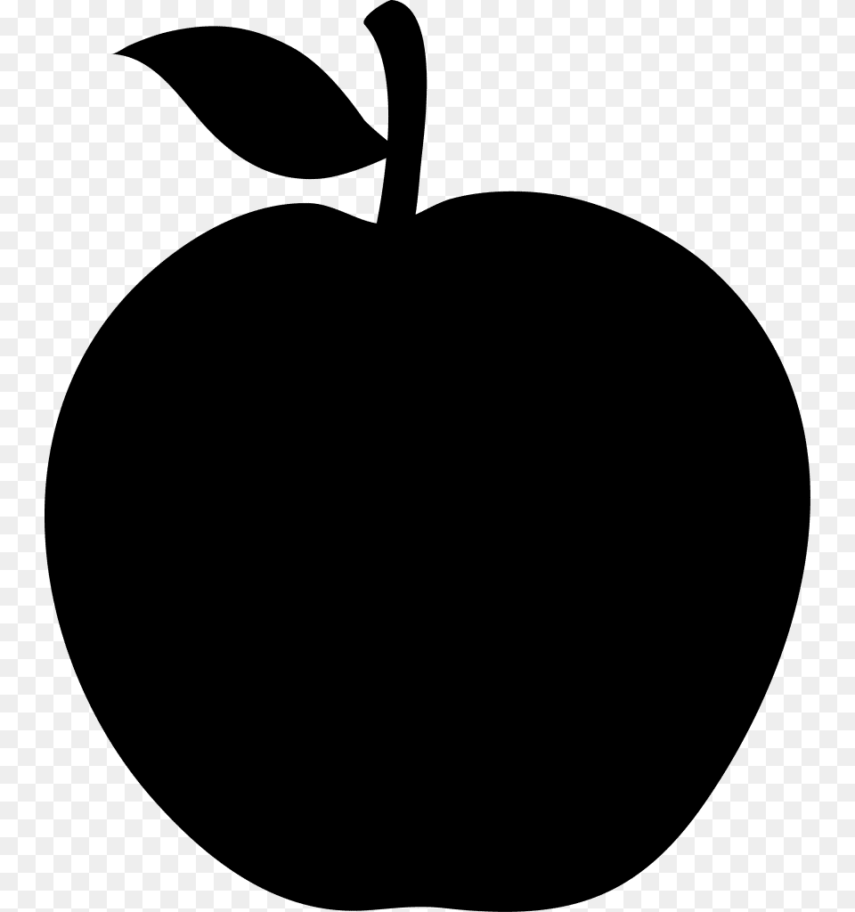 Apple Outline Clip Art, Food, Fruit, Plant, Produce Free Png
