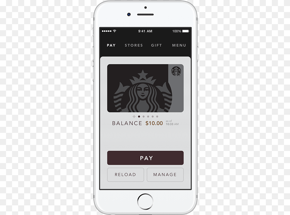 Apple Pay For Starbucks Card Reloads Starbucks New Logo 2011, Electronics, Mobile Phone, Phone, Face Free Png Download