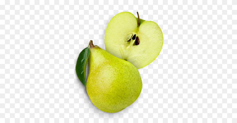 Apple Pear Apple From Top, Food, Fruit, Plant, Produce Free Png Download