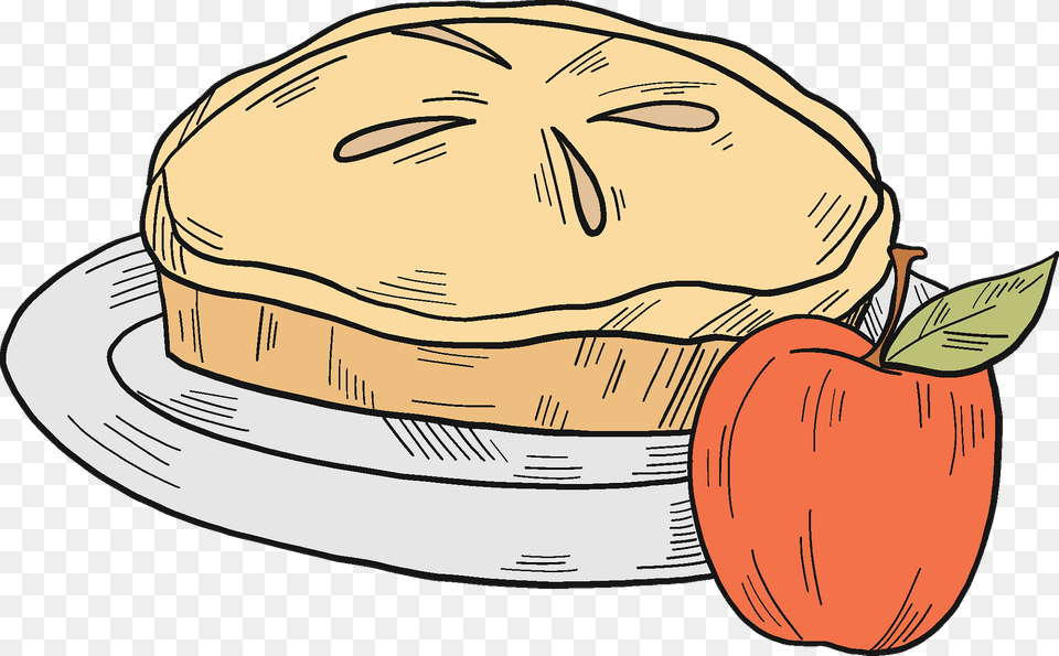 Apple Pie Clipart, Cake, Dessert, Food, Baby Free Png