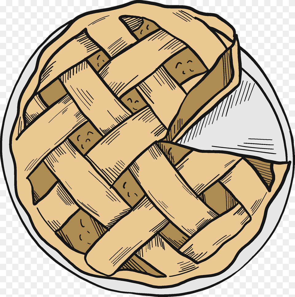 Apple Pie Clipart, Cake, Dessert, Food, Apple Pie Png Image