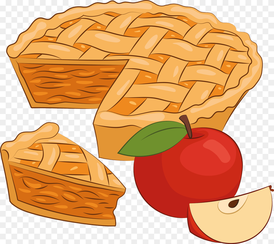 Apple Pie Clipart, Cake, Dessert, Food, Apple Pie Free Transparent Png