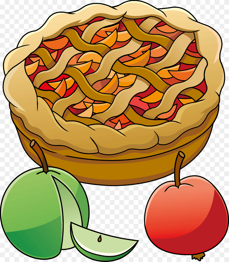 Apple Pie Clipart, Cake, Dessert, Food, Apple Pie Free Png Download