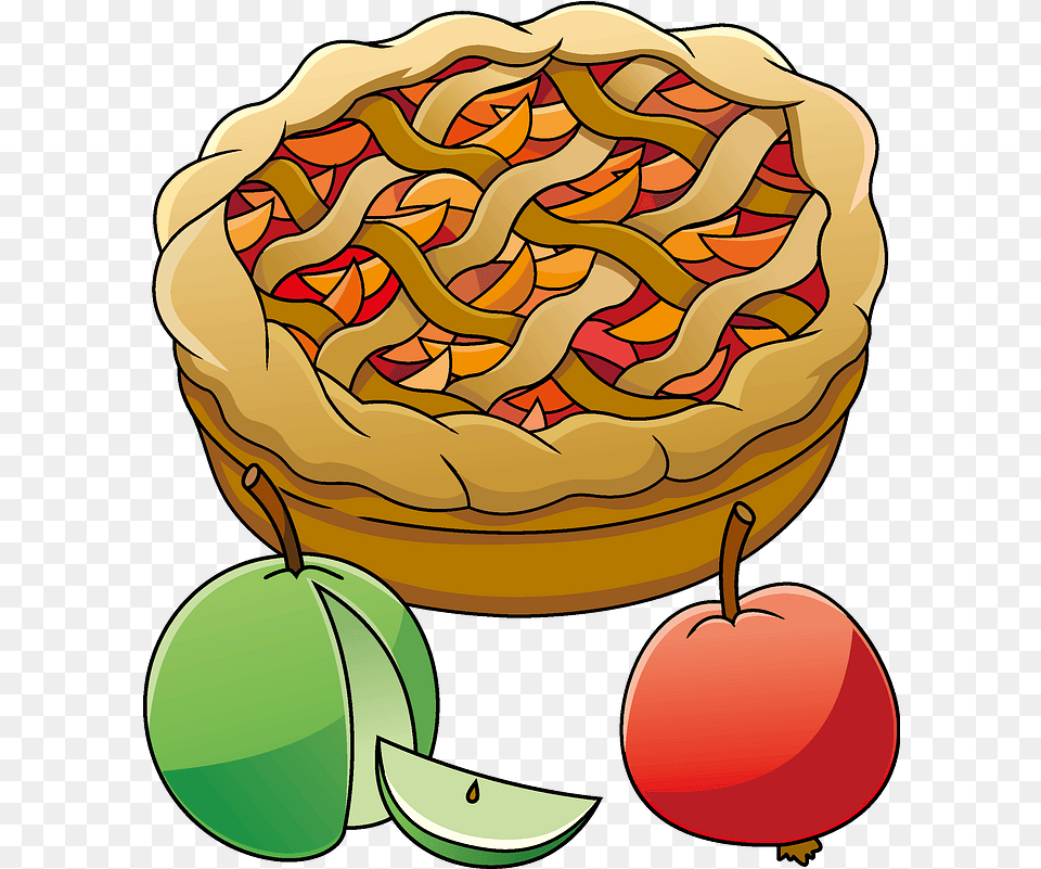 Apple Pie Clipart Cherry Pie, Cake, Dessert, Food, Apple Pie Png Image