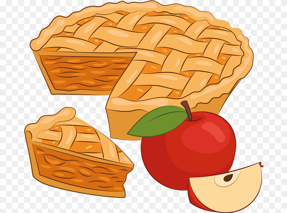 Apple Pie Clipart Clip Art Apple Pie, Cake, Dessert, Food, Apple Pie Free Png