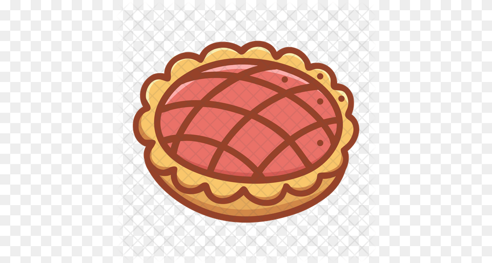 Apple Pie Icon Of Doodle Style, Ammunition, Grenade, Weapon, Cake Free Png Download