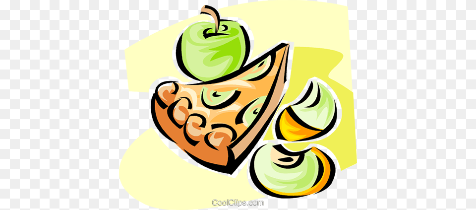 Apple Pie Royalty Vector Clip Art Illustration, Produce, Plant, Food, Fruit Free Png Download