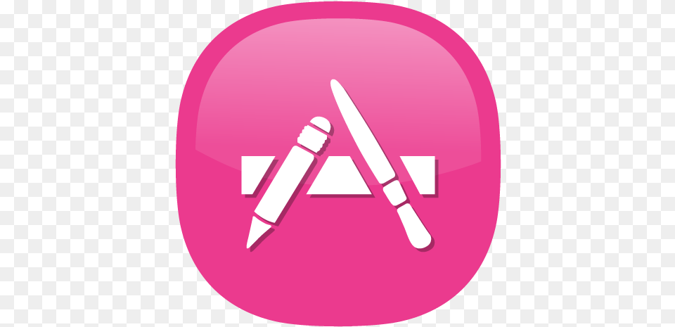 Apple Play Store Icon Download Icon Pink Icons On App Store, Disk, Blade, Dagger, Knife Png
