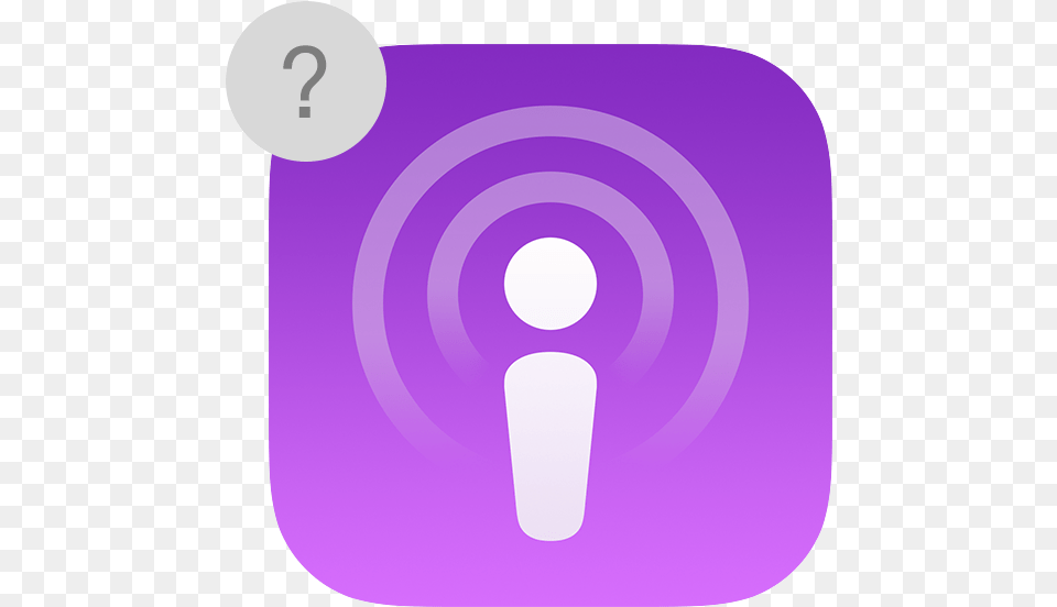 Apple Podcast Icon, Purple, Text, Number, Symbol Free Png Download