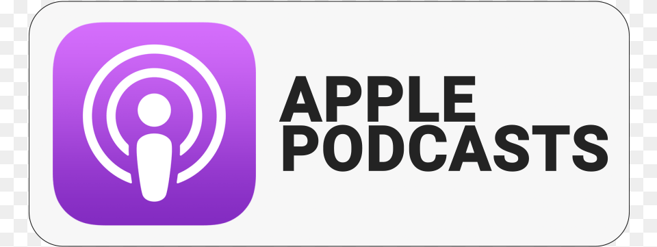 Apple Podcast Logo, Sticker, Text Free Png