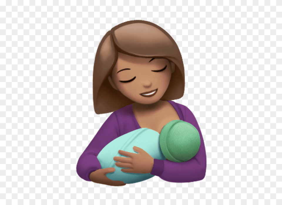 Apple Previews New Emoji Coming Later This Year U2013 E Breastfeeding Emoji, Baby, Person, Face, Head Free Transparent Png