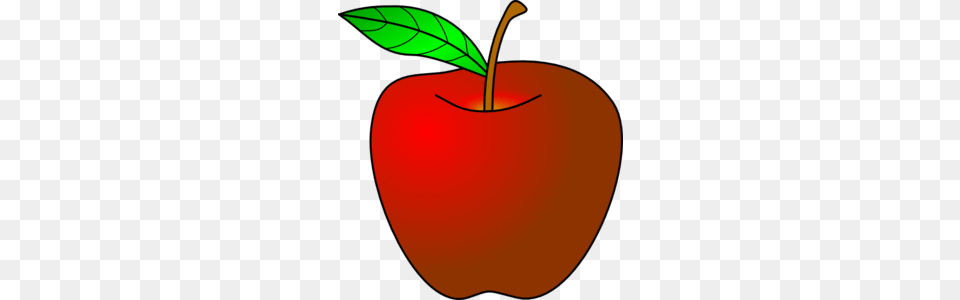 Apple Red Cartoon Clip Art For Web, Plant, Produce, Fruit, Food Png