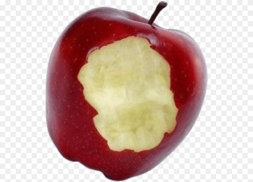 Apple Red Redfiller Food Bite Snowwhite Disney Mcintosh, Fruit, Plant, Produce, Pear Free Png Download