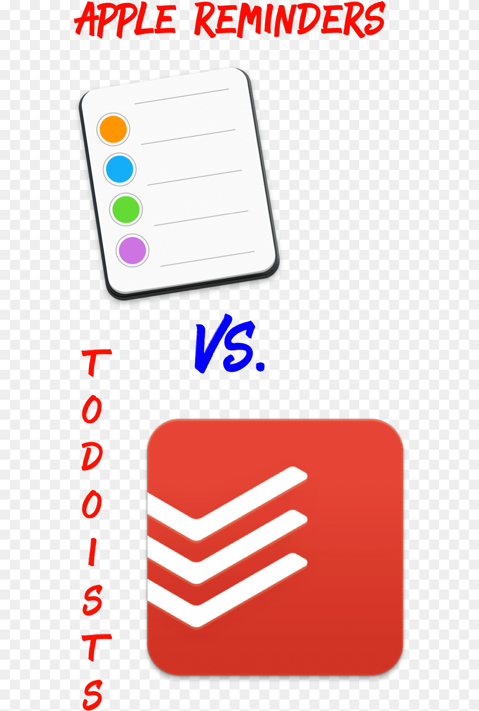 Apple Reminders Vs Todoist Techgeek311 Todoist, Electronics, Mobile Phone, Phone, Text Free Png Download