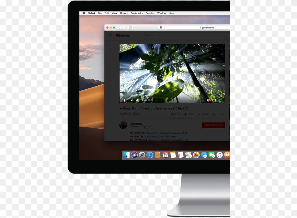 Apple Safari Extension Web Browser Screen Mensaje En Computadora, Computer, Computer Hardware, Electronics, Hardware Png