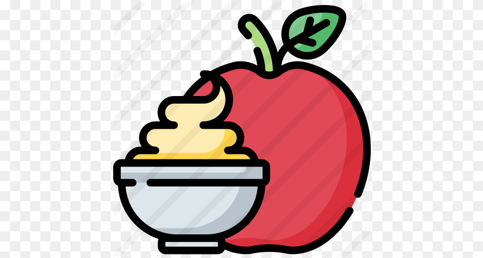 Apple Sauce Nature Icons Clip Art, Cream, Dessert, Food, Ice Cream Png