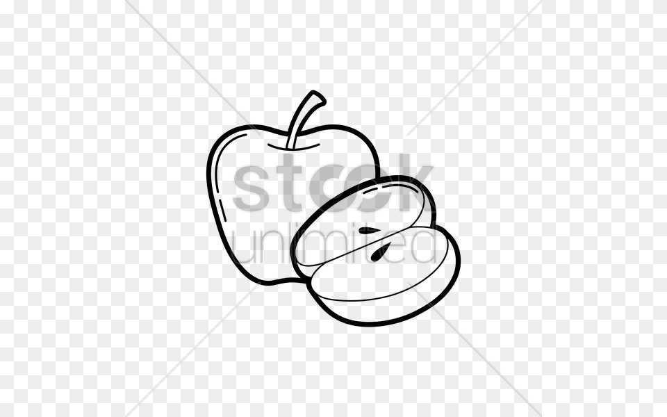 Apple Slice Outline Clipart Apple Pie Clip Art Clipart, Lighting, People, Person Free Png Download