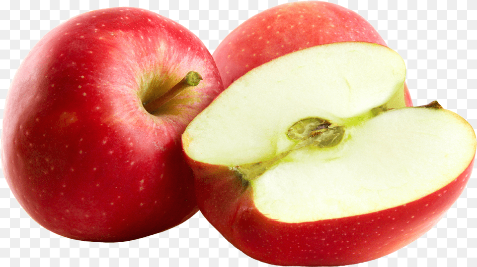 Apple Slice Red Apple Slice, Food, Fruit, Plant, Produce Free Transparent Png
