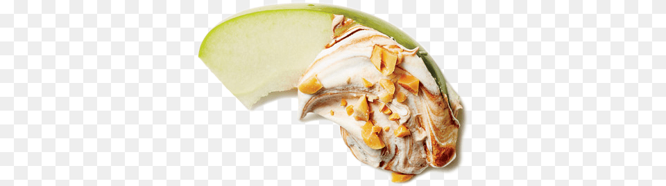 Apple Slices With Chocolate Dip And Crushed Peanuts Apple, Food, Fruit, Plant, Produce Free Png