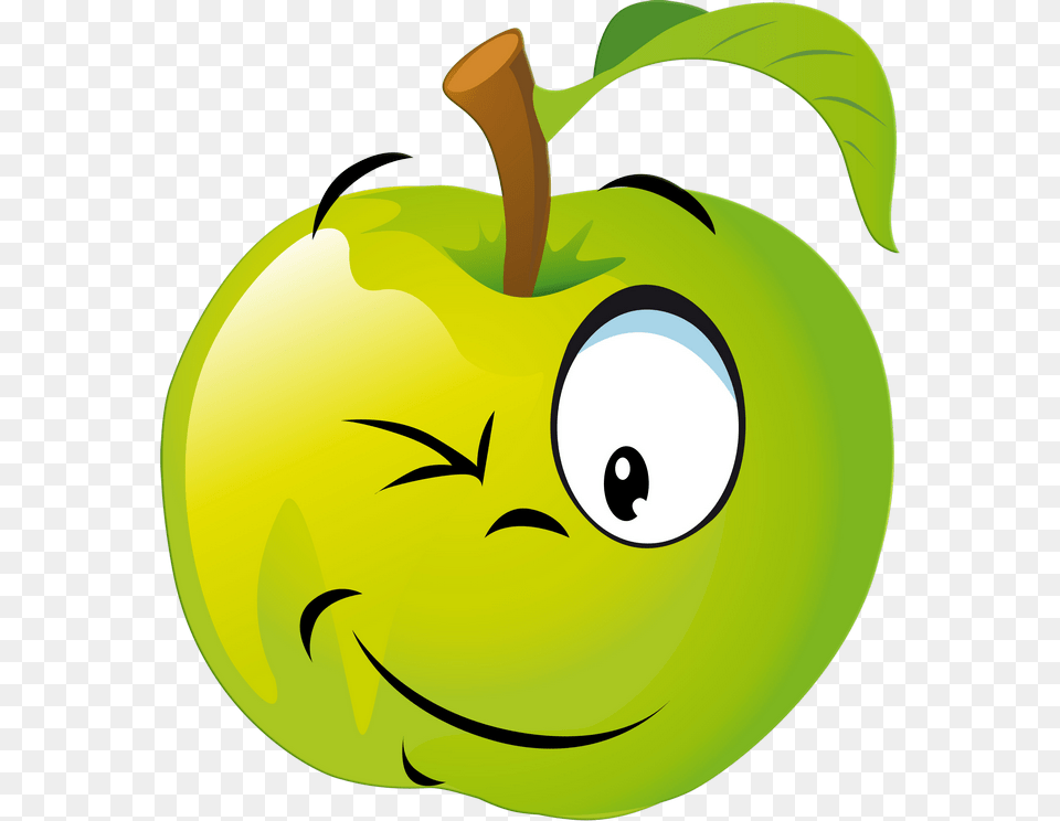 Apple Smiley Face Clipart Royalty Download Fruits And Vegetables Emotions, Food, Fruit, Plant, Produce Png