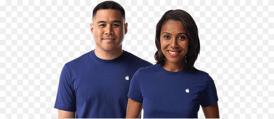 Apple Support Apple Support Employee, Clothing, T-shirt, Adult, Person Free Png Download