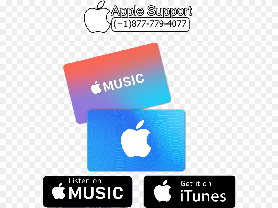 Apple Support Number 1 Usa One Step It Apple Music, Text, Credit Card Free Transparent Png