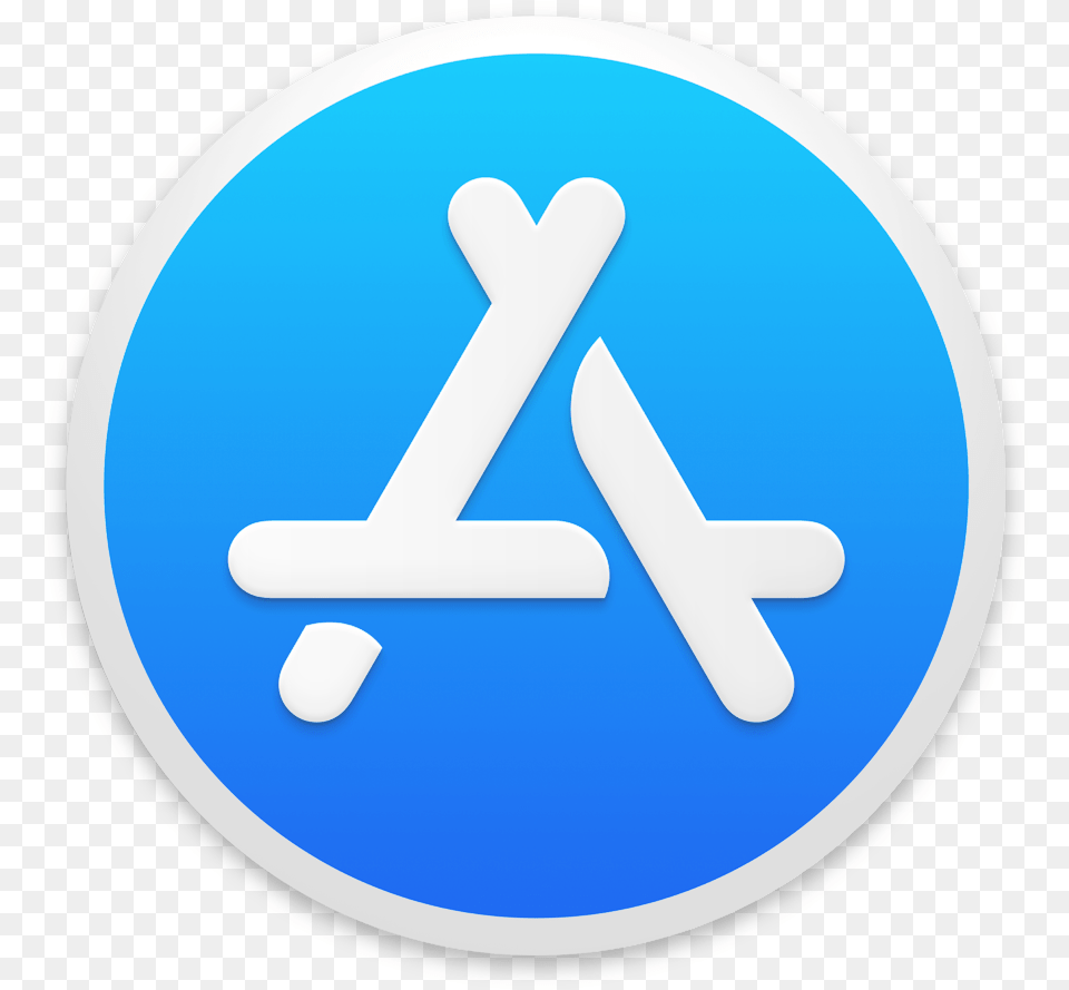 Apple Support Product Selection Apple Support App Mac Os High Sierra App Store Icon, Sign, Symbol, Disk, Road Sign Free Png Download