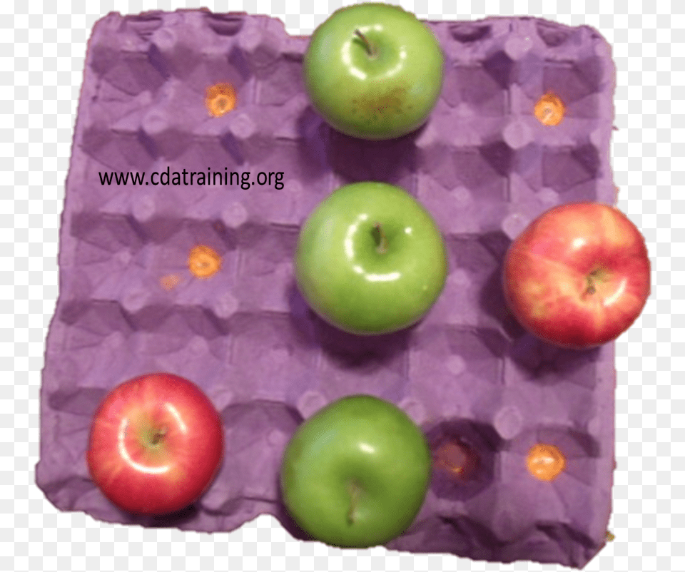 Apple Tic Tac Toe Granny Smith, Food, Fruit, Plant, Produce Png Image