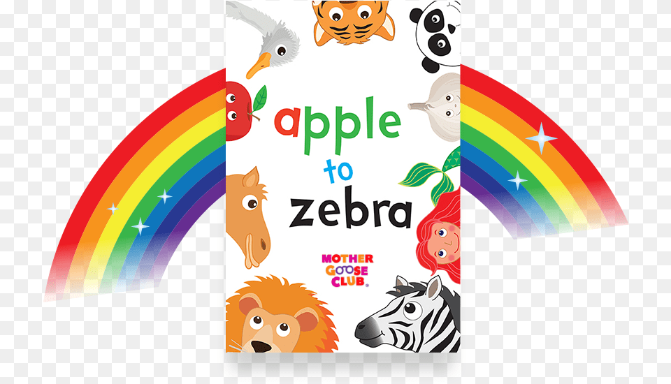 Apple To Zebra Alphabet Book Graphic Design, Advertisement, Poster, Graphics, Art Free Png