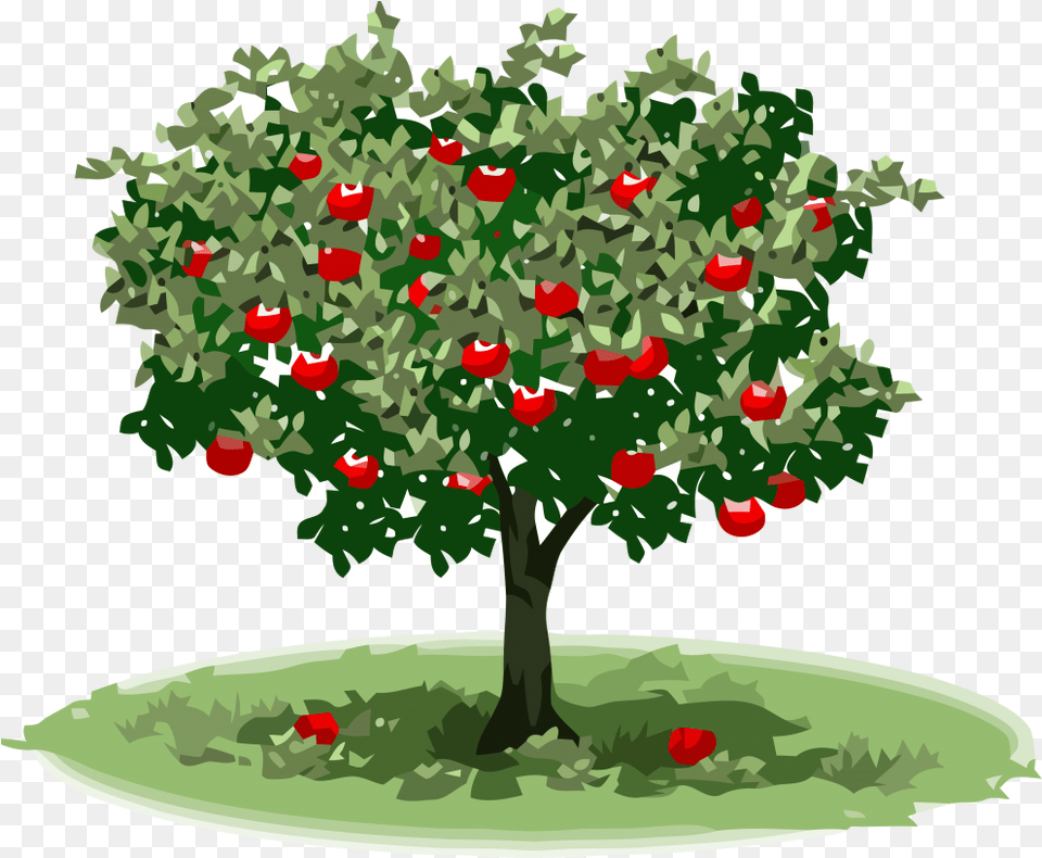 Apple Tree Big Clipart Elma Aac Resmi, Food, Fruit, Plant, Produce Free Transparent Png