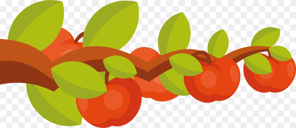 Apple Tree Branch Clipart, Food, Fruit, Plant, Produce Free Png Download