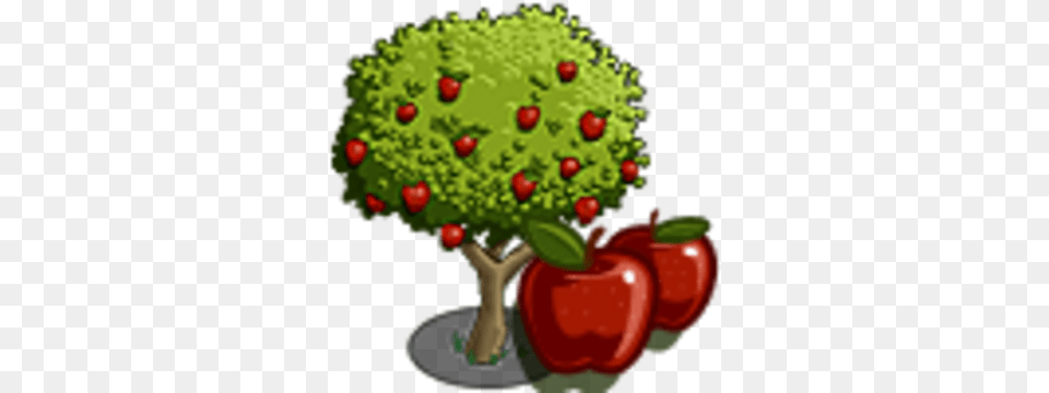 Apple Tree Farmville Wiki Fandom Superfood, Plant, Green, Birthday Cake, Food Free Png Download