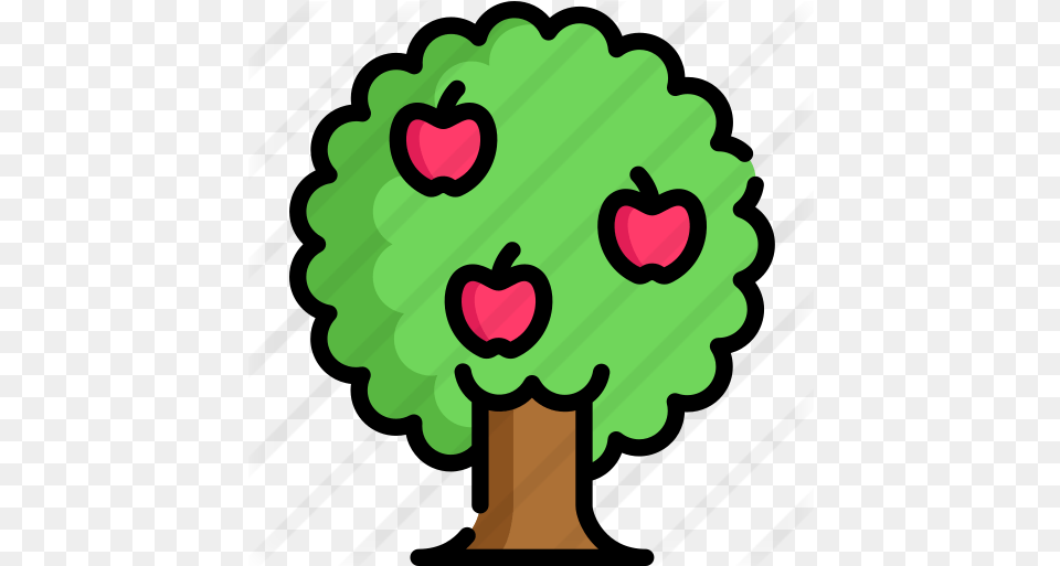 Apple Tree Nature Icons Clipart Cute Lion Face, Green, Leaf, Plant, Dynamite Free Transparent Png