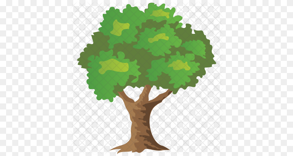 Apple Tree Icon Of Flat Style Post Oak, Plant, Potted Plant, Green, Sycamore Free Png