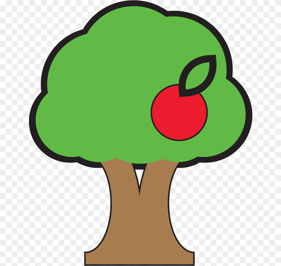 Apple Tree Logo Cartoon Apple Tree, Green, Baby, Person, Food Free Transparent Png